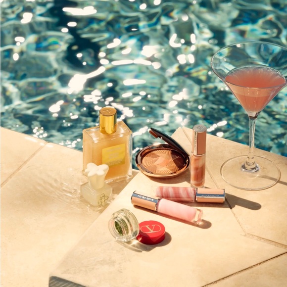 🩵 SOLD 🩵 TOM FORD Soleil Blanc Shimmering Body Oil ✨ + Fragrance 3.4fl oz Gold - Picture 3 of 10